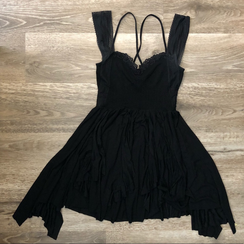 Free People black dress